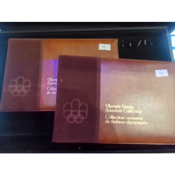 Canada Post 1976 Olympic Souvenir Stamp Book Volumes I & II 