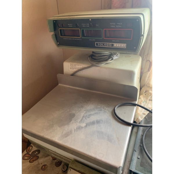 Vintage Toledo Industrial Scale