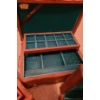 Image 4 : Wooden Jewelry Boxes- Largest: 16.5 W, 11 D, 7 T, Medium: 13 W, 9 D, 5 T, Small: 13 W, 9 D, 3.5 T