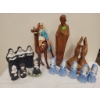 Image 1 : Religious Figurines and Sculptures Including Hand Carved and Ceramic Pieces