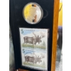 Image 3 : 2004 Canadian The Majestic Moose $5 Coin and Stamp Set  28g 99.99% Silver