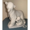 Image 2 : Lladro Porcelain Polar Bear Family 2000 6T