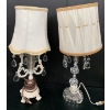 Lovely Vintage Pair of Bejeweled Lamps - 18T 