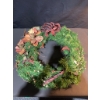 Image 6 : Holiday Decor Lot With Wreaths, Candle, Flower Frog, and More
