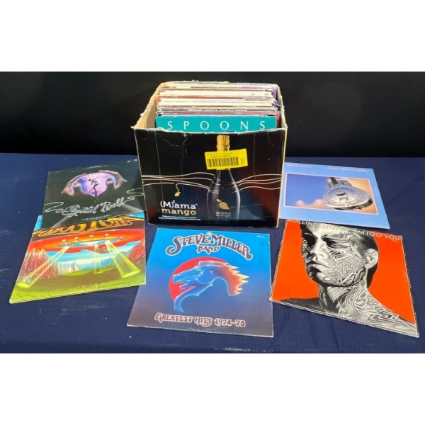 Variety of LP Records - Artists Include; Star Wars, California Rasins, Steve Miller, and many more