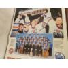 Image 3 : Oilers 1984 Stanley Cup Champions Poster 18 X 25- Condition Issues/ Slight Folds, Tape on Back 