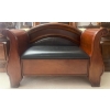 Image 2 : Stunning Genuine Leather Bombay End Of Bed Bench 46L