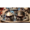 Image 2 : Assorted Tableware Including: Coca Cola Salt/ Pepper Shakers, Square Tray 7 L, 7 W, 2 T and More!