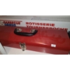 Image 1 : BBQ Genius Rotisserie / Broilking, Red Metal Toolbox 20 W, 6 D, 4 T, Grey Cashbox, Garden Filter