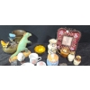 Image 2 : Decor: Shoe 9.5 W, 5 D, 6 T, Dinosaur 2.5 W, 7.5 D, 9 T, Floral Motif Vase 6.5 T and More!