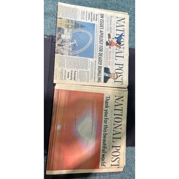 National Post Vintage Newspapers