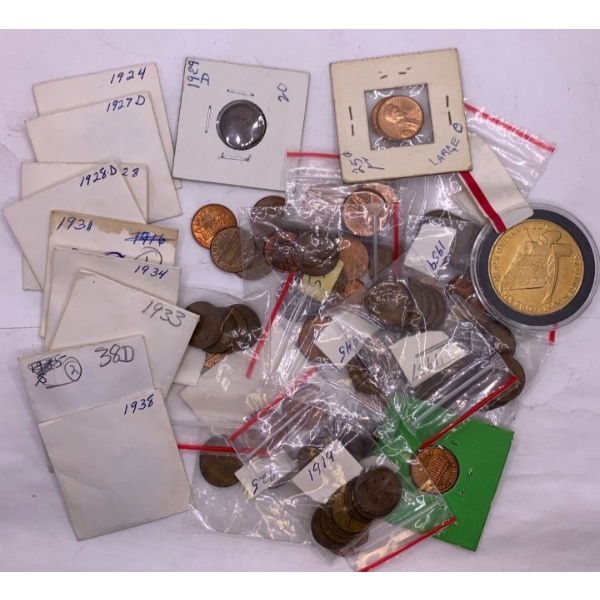 United States of America Penny Collection  