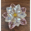 Image 2 : Swarovski Crystal Lotus Flower Figurine with Original Box and Documentation