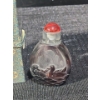 Image 4 : Wang Xisan Ji School Reverse Painting of Black Ducks Snuff Bottle