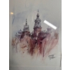 Image 2 : Warsaw Krakow Print, Illegible Signature, 17x21