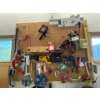 Image 1 : Wall Of Tools Dewalt Saw and Other Tools 