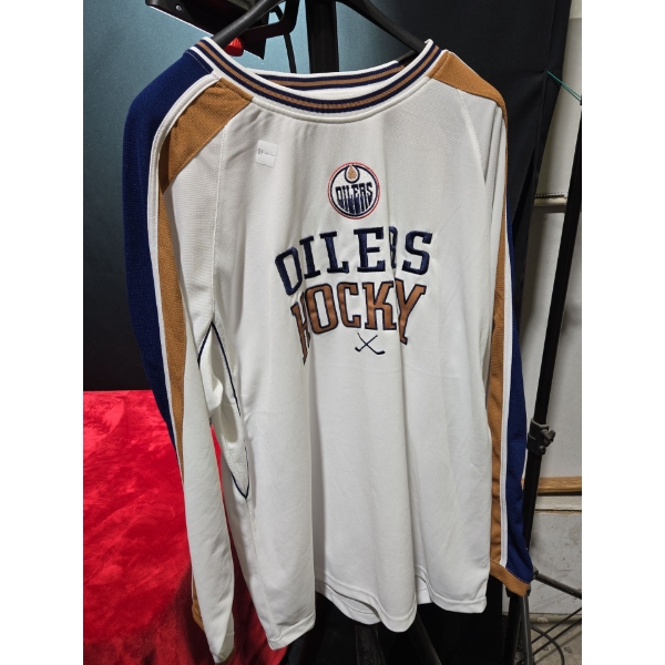 XL Oilers Hockey Fan Jersey 