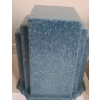 Image 1 : Stone Fill Ganite Cremation Urn 9 W, 6 D, 9 T (Cubic Inch Unknown)