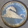 Image 2 :  1986 Silver Centennial of Vancouver Dollar Proof Coin Set