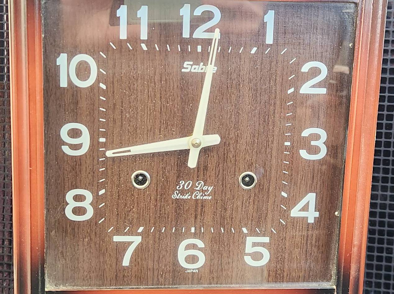 Dagger Clock Sabre 30-Day Clock From the 70s and Ornate Dagger with Case - Beck ...
