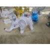 Image 2 : Elephant Figurines in Ceramic, Metal, and Resin - Group of 15