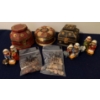 Image 1 : New Three King Gift Set (Frankincense, Myrrh, Gold) Plus Mini Nativity Figures 