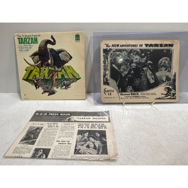 Collection of Tarzan Memorabilia