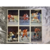 Image 1 : Six Vintage Ice Hockey Action Postcards Featuring NHL Teams