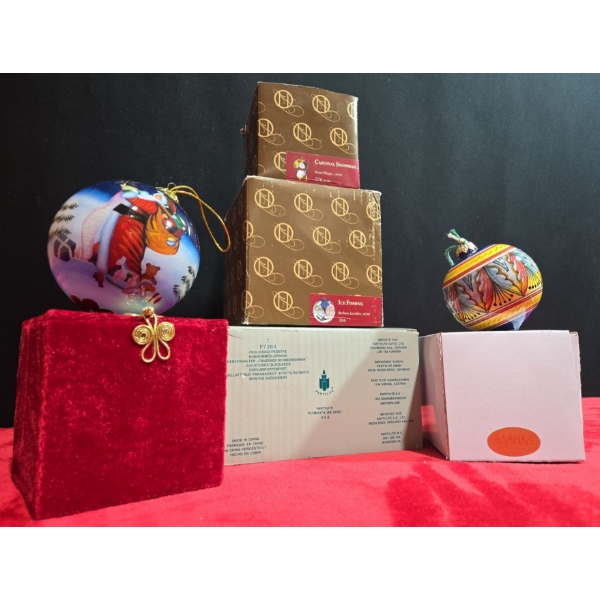 Collection of Christmas Ornaments 