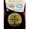 Image 1 : 2014 $20 Stained Glass: Casa Loma - Pure Silver Coin