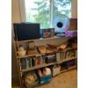 Image 1 : Shelf With Mystery Lot! Books, and Tools, Vintage Items.