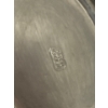 Image 9 : Pewter Collection - Antique I. Vickers Pewter Warming Plate, Pitcher, Pewter Chicken, Napkin Holders