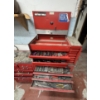 Image 1 : Red Gray Rolling Tool Box With All Tools 