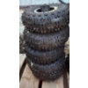Image 1 : 4.10-4 (OFF ROAD) Set of 5 Tires on rims