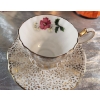 Image 5 : 2 Geisha Dolls, Queen Anne Teacup and Saucer, and A Vintage Reuge Musical Lantern Decanter