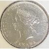 Image 3 : 1872 EF Canadian Quarter 92.5% Silver