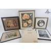 Image 1 :  Collection Of Assorted Framed Artworks And Prints , 2 Collectible Plates