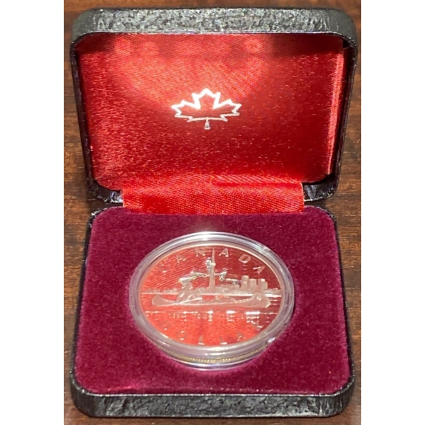 1984 Toronto 150th Anniversary Proof Coin 50% Silver 23.33 Grams