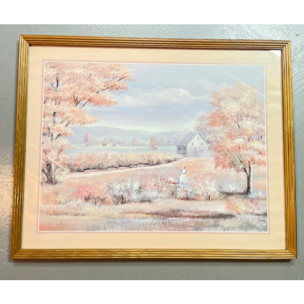 Ren'Aud Art - Watercolor Landscape Piece 30x26