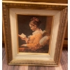 Image 2 : Girly Girl Wall Art - Ballerina Eiffel Tower & More 16x21