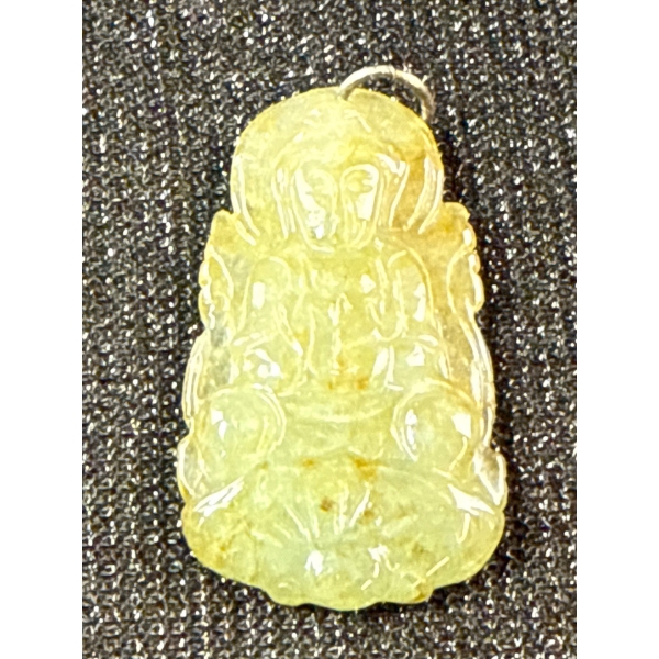 Jade Buddha Pendant