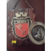 Image 2 : German Decorative Items Including Code of Arms, Hourglass, Decorative Plate, and More! 