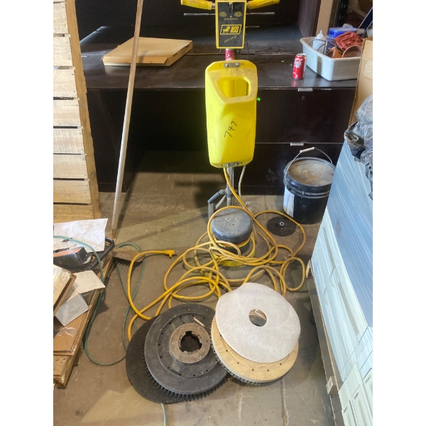NSS Super Scrub Floor Machine with Accessories