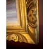 Image 5 : Rose Leonard Autumn Oil on Board Painting  w/ Wood Trim - 32x26
