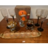 Image 1 : Home Decorative Items Including Unique Wooden/Rock Art Piece and More! 