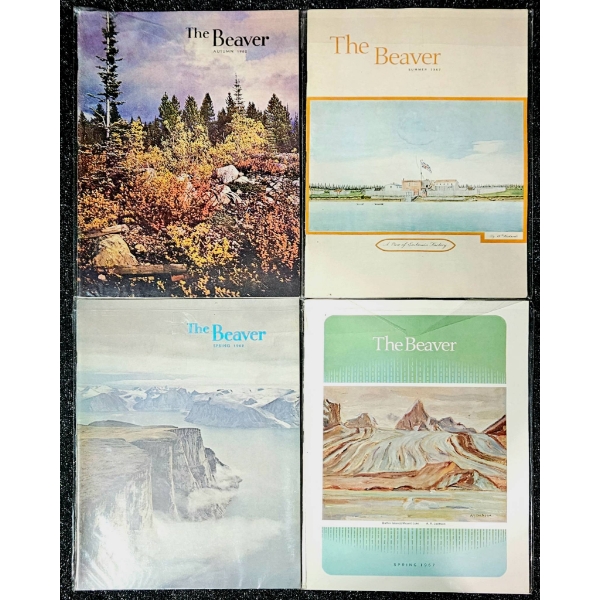 4 ‘The Beaver’ Hudson’s Bay Company Magazines, Various Years