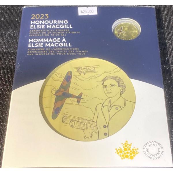 Elsie MacGill 2023 Royal Canadian Mint Commemorative Collector Keepsake