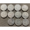 Image 1 : Canadian 25-cent Pieces 80% Silver 64.13 Grams