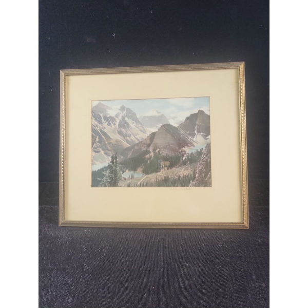 Lakes in the Clouds (12" x 14"  Inches Before Frame)
