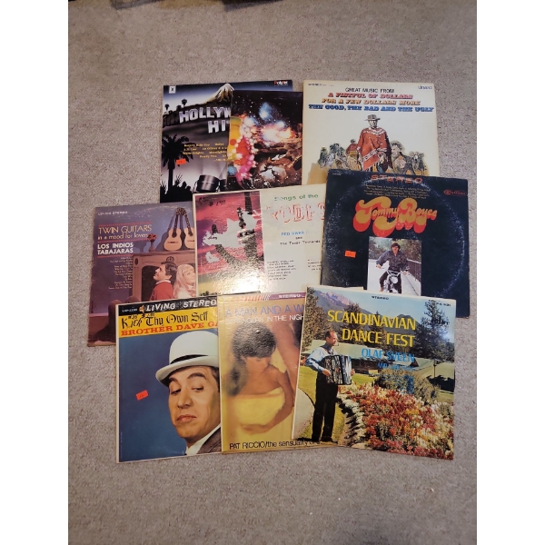 Record Collection Tommy Boyse Hollywood Hits Santana